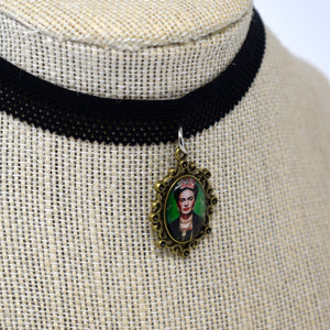 Frida Kahlo Choker Necklace
