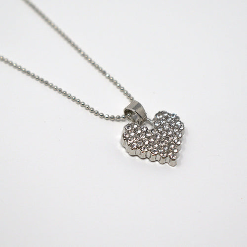 Sparkly Heart Necklace