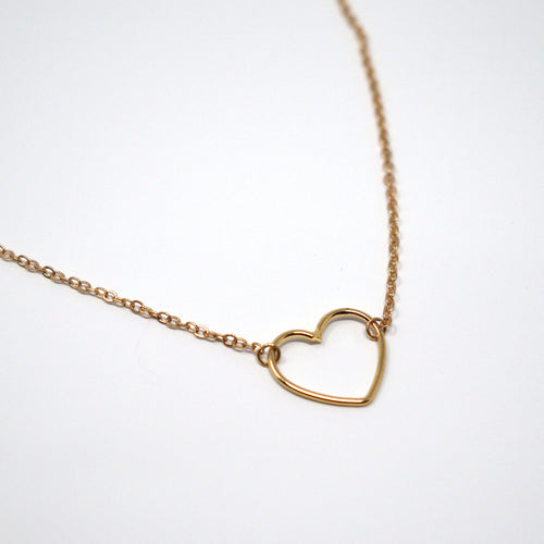 Open Heart Necklace