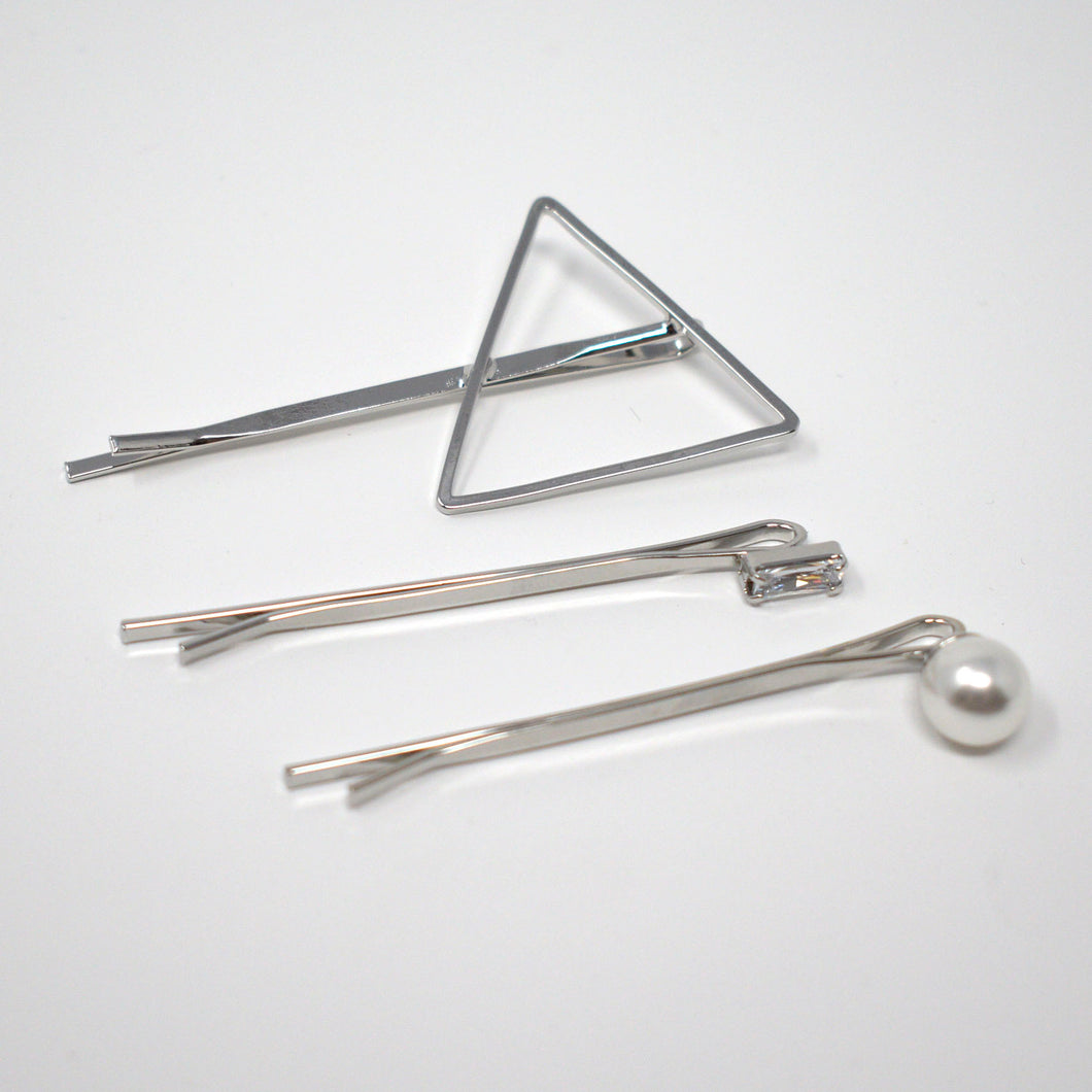 Triangle Pearl Assorted Bobby Pins