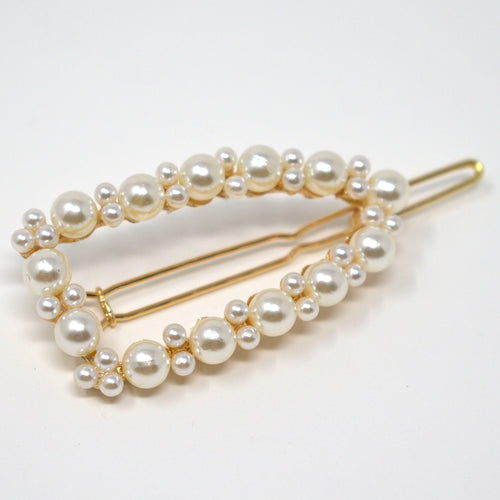 Pearl Studded Hair Clip