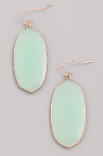 Stone Drop Dangle Earrings